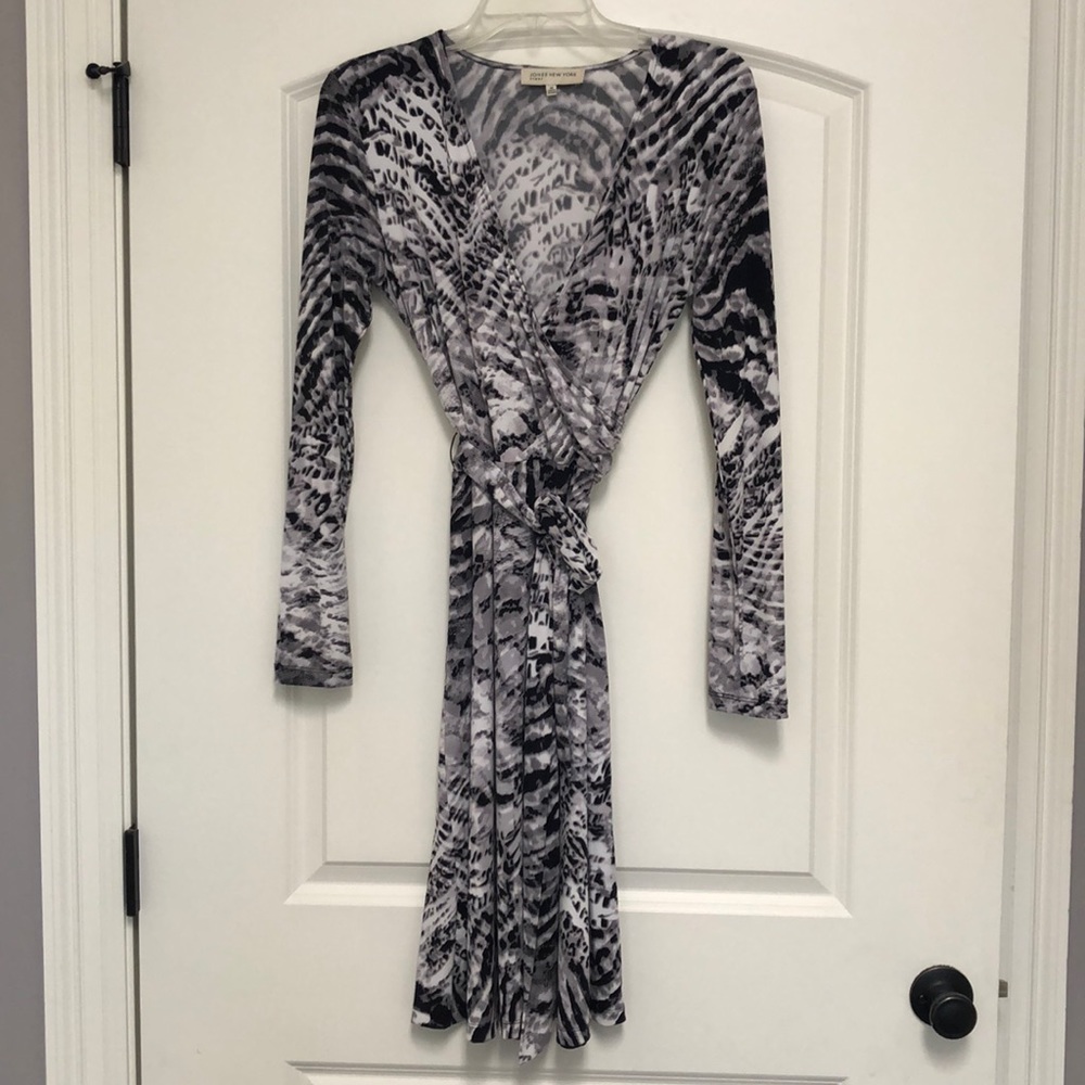 Jones New York animal print dress